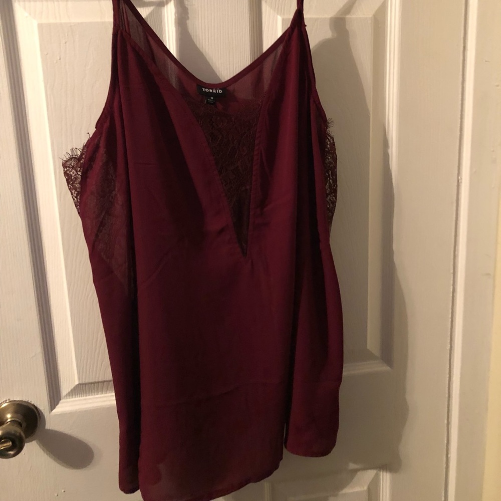 Torrid Sheer cami/tank Size 3